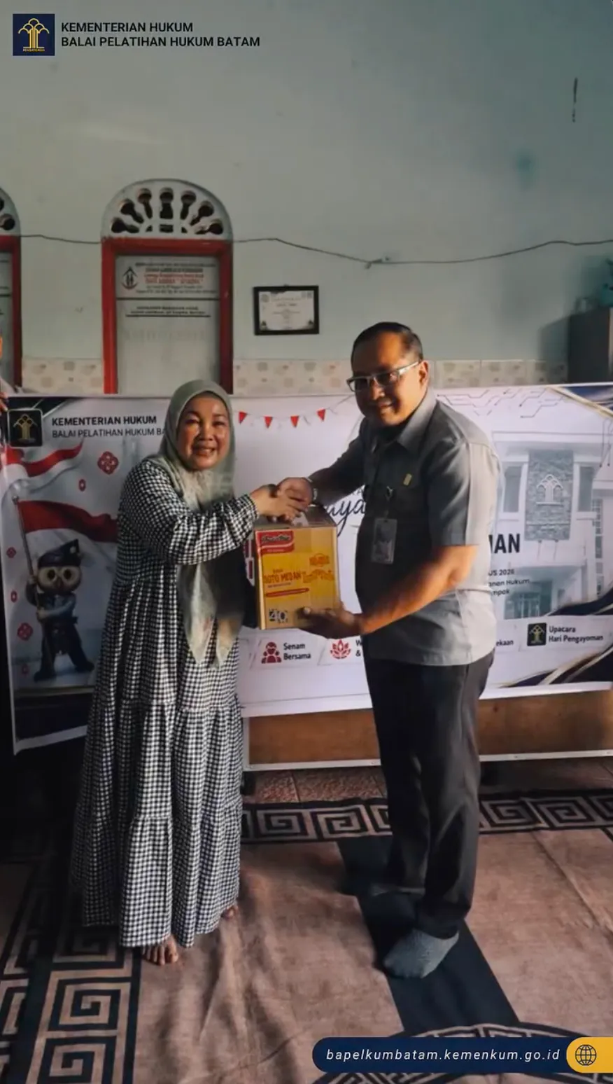 Semarak Kemerdekaan dan Hari Pengayoman ke-81: Bapelkum Batam Tebar Kepedulian di Panti Asuhan At-Taqwa